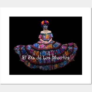 El dia de los muertos dress Posters and Art